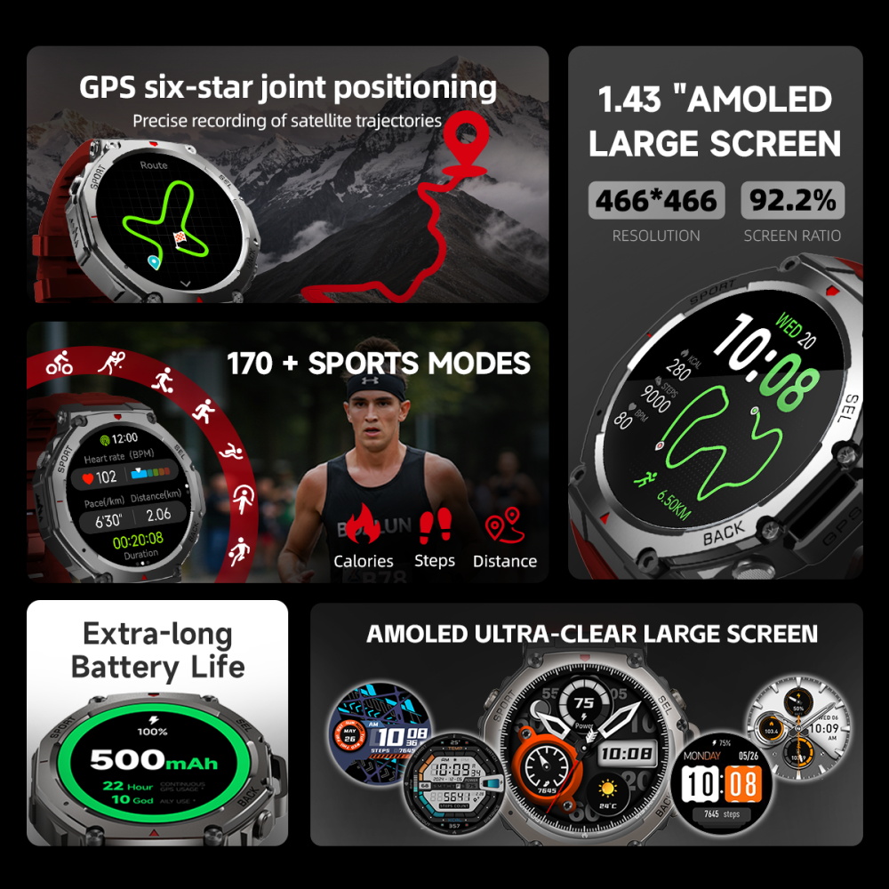 SKMEI militaire Sport de plein - Smartwatch Watches For Girls avis et prix