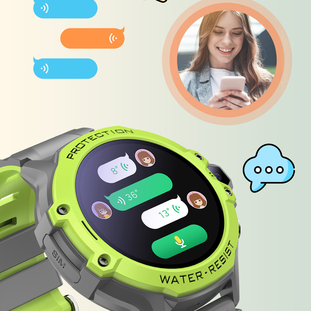 Montre Connectée VALDUS VK55 p - Smartwatch Watches For Kids With Gps avis et prix