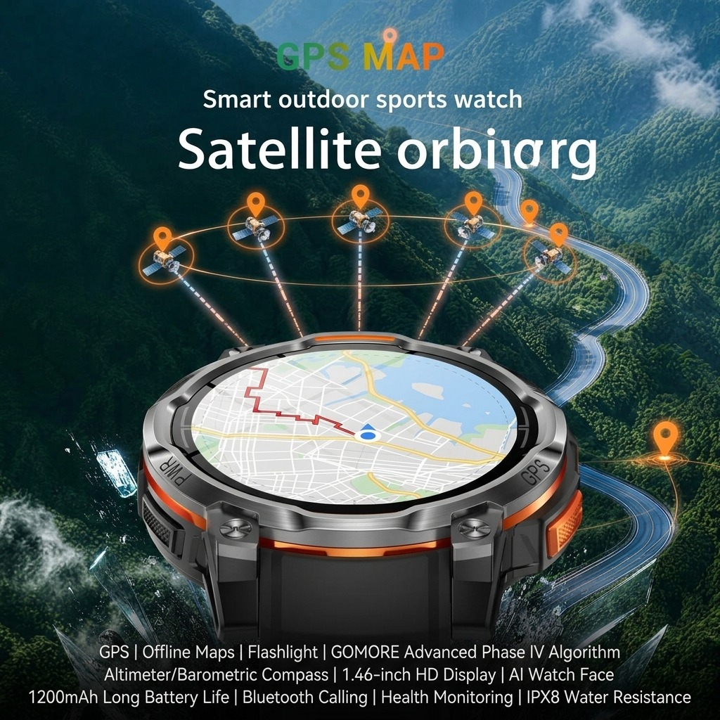Montre connectée militaire 202 - Watch Vs Smartwatch avis et prix