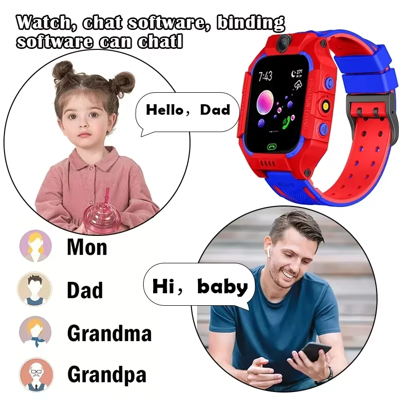 Montre connectée pour enfants  - Smartwatch Watches For Kids With Gps avis et prix
